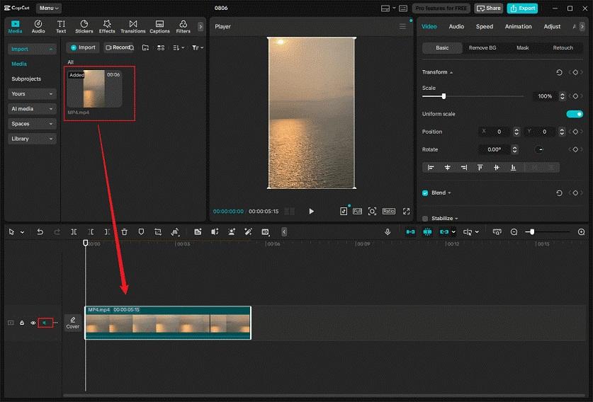 نحوه حذف صدای MP4 به صورت آفلاین 19