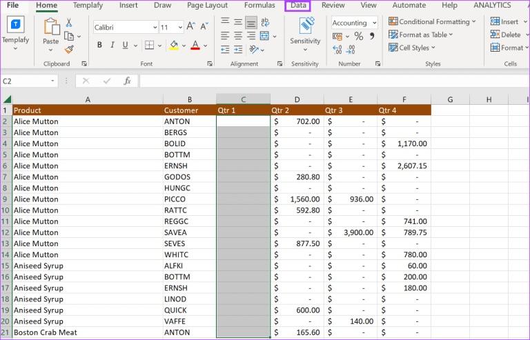 نحوه حذف قوانین Data validation در مایکروسافت اکسل