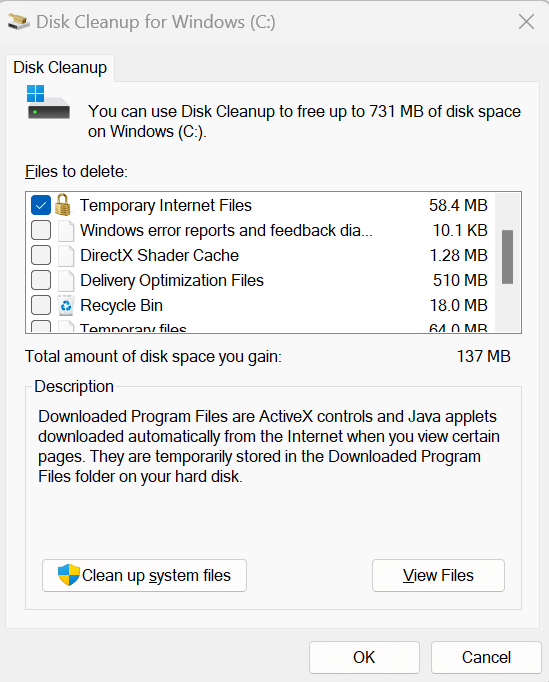  نحوه حذف فایل های اپدیت قبلی ویندوز 3
