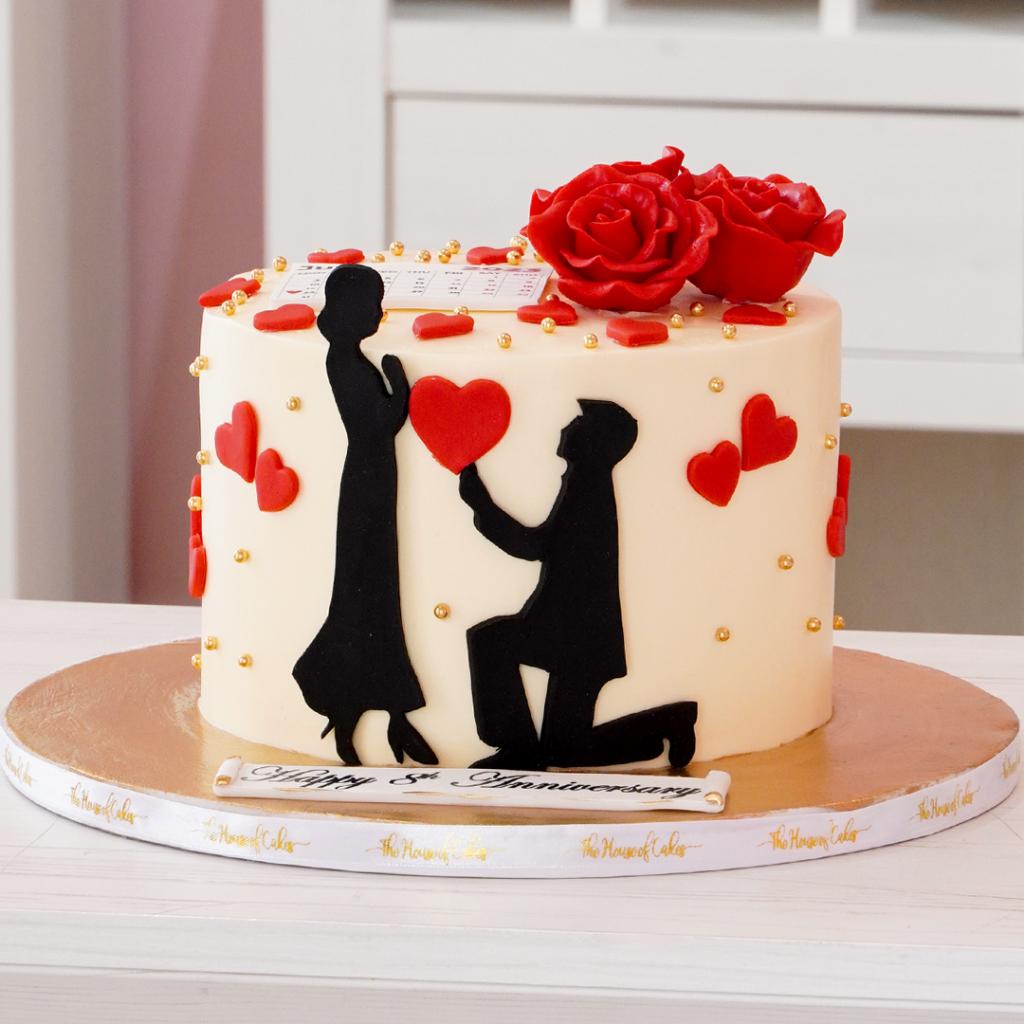 بهترین کادو برای سالگرد ازدواج: کیک مخصوص