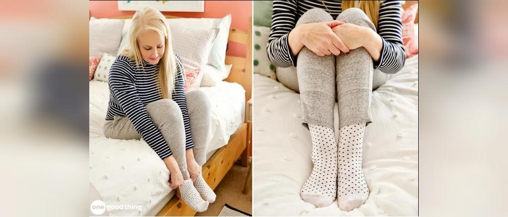 درمان سریع بی خوابی با پوشیدن جوراب