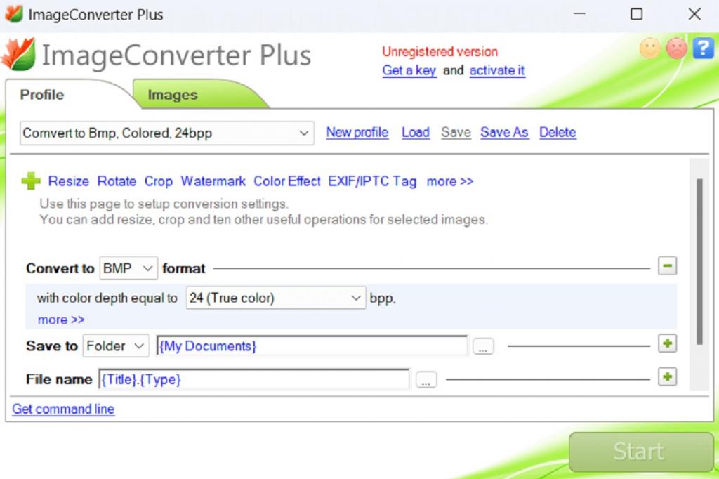 نرم افزار مبدل عکس Image Converter Plus