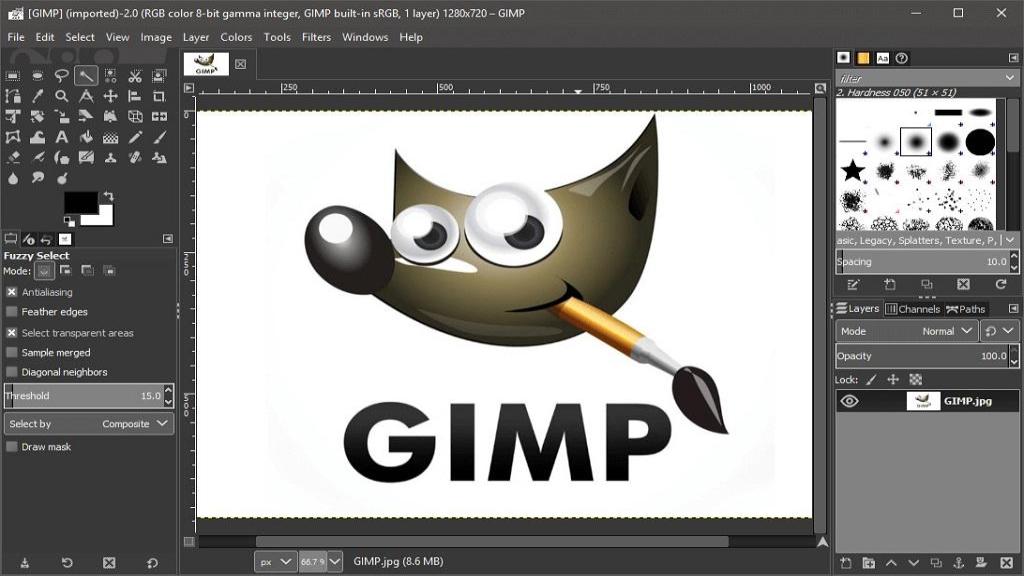 آموزش کار با برنامه ویرایش عکس گیمپ (GIMP) و روش اسکن تصویر