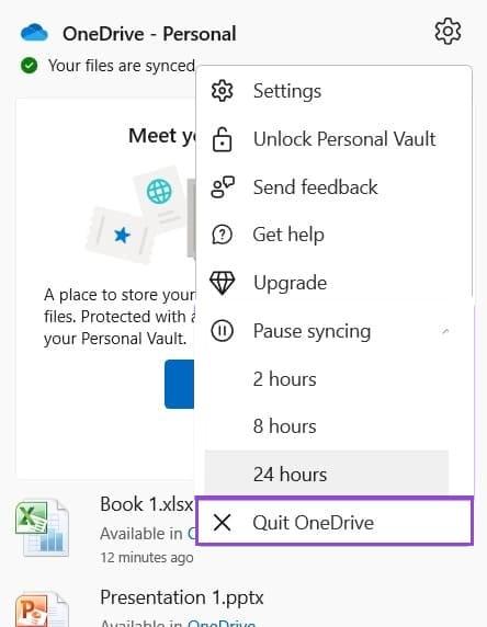 نحوه غیرفعال کردن همگام سازی OneDrive در ویندوز 11 4