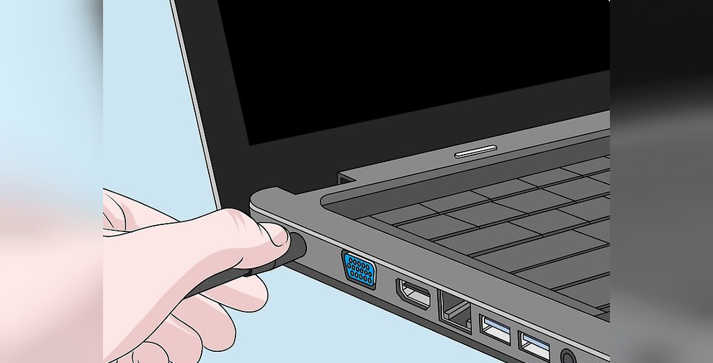 برای حل مشکل لپ تاپی که شارژ نمیشود، جک پاور روی لپ تاپ را چک کنید