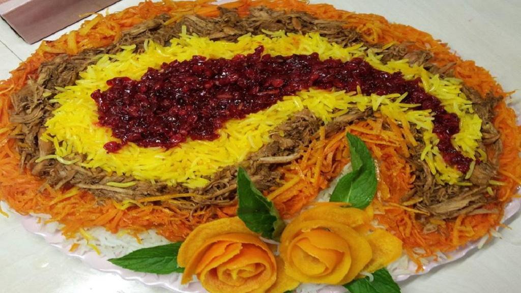 طرز تهیه شکر پلو شیرازی اصیل و خوشمزه زعفرانی به روش سنتی