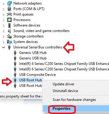 رفع مشکل کار نکردن پورت های USB در ویندوز 10