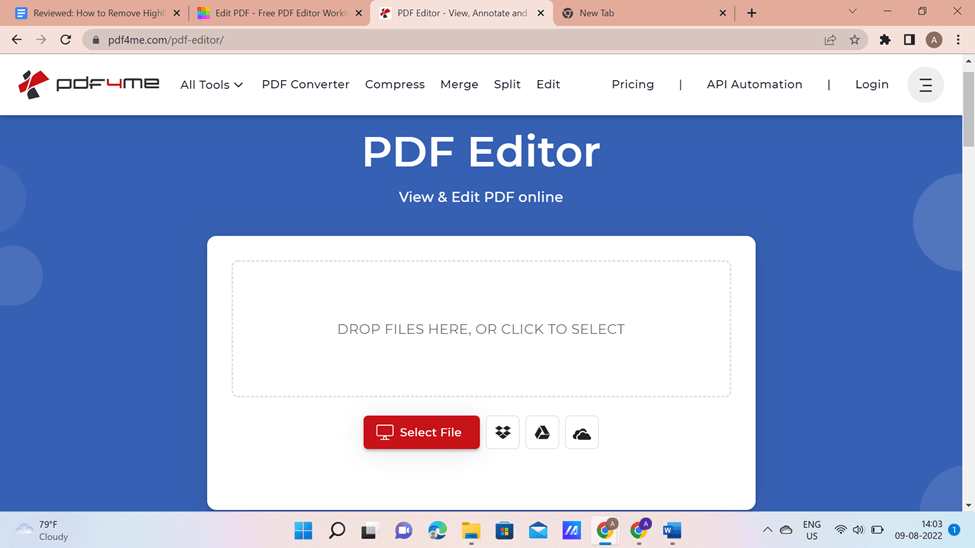 چگونه با استفاده از PDF4me نکات هایلایت را از PDF حذف کنیم؟/2