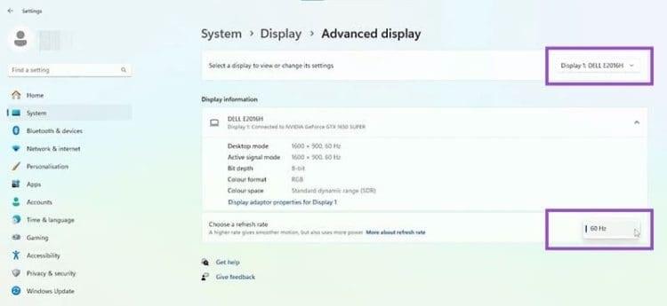 نحوه رفع مشکل چشمک زدن مداوم صفحه ویندوز 11&nbsp; 3