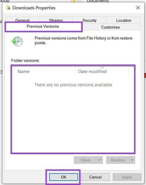 نحوه  بازیابی فایل&zwnj;های حذف شده توسط ویندوز دیفندر  3