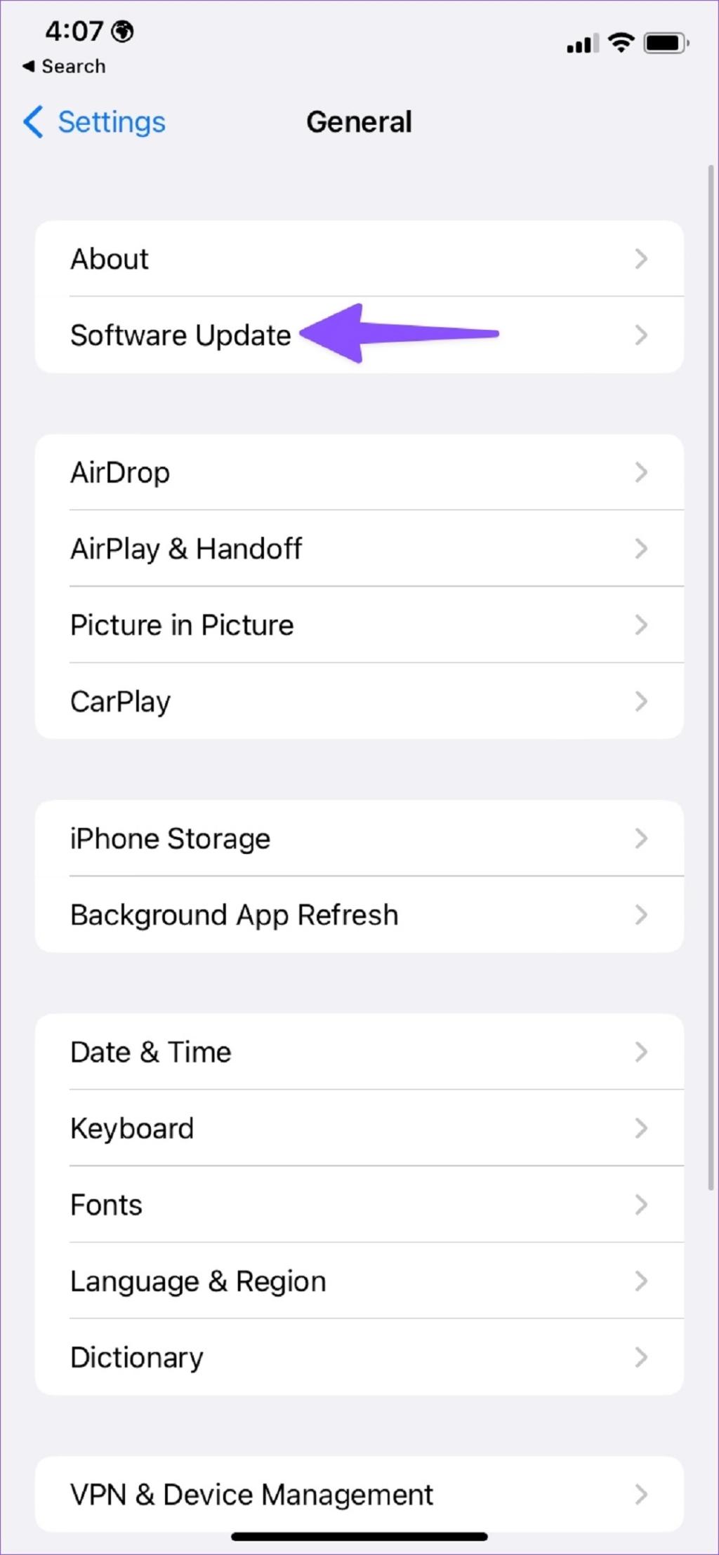 به روز رسانی آیفون به iOS 16 
