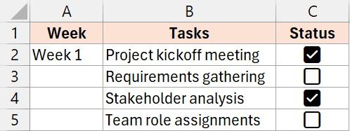 نحوه نوشتن متن بهصورت عمودی در اکسل 1