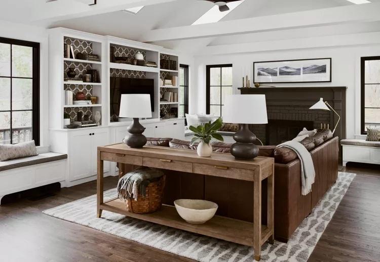 ترکیب رنگ قهوه ای با رنگ های دیگر 3