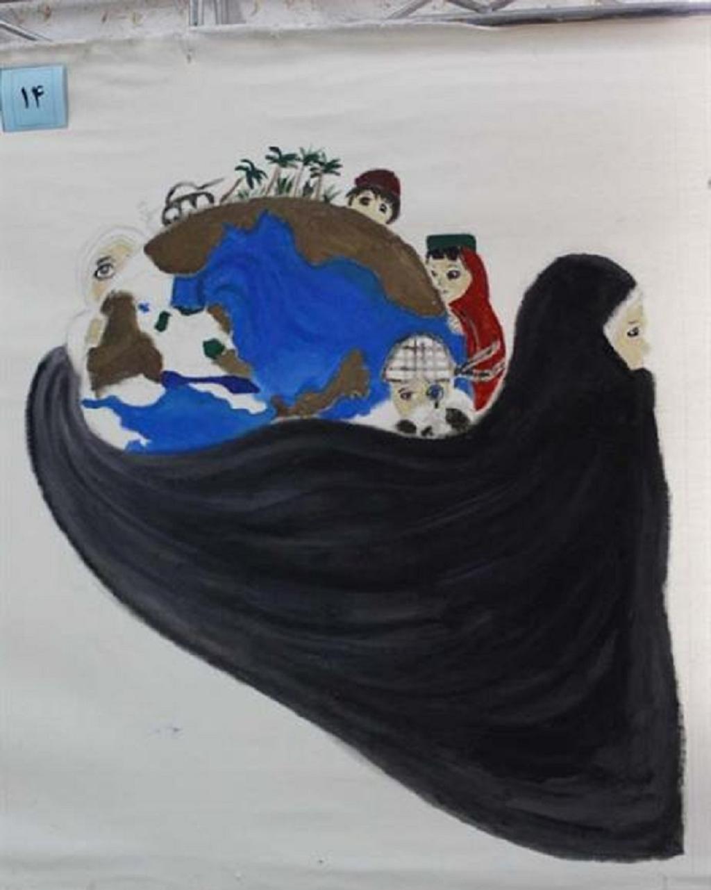 نقاشی در مورد پدافند غیر عامل 