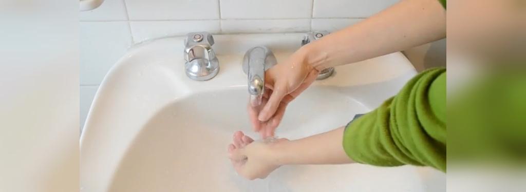 آموزش روش شستن دست ها به طور صحیح 