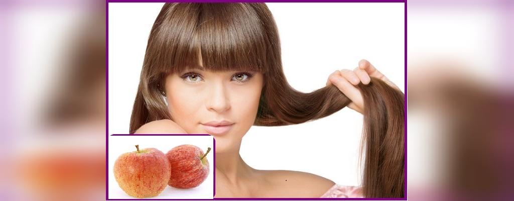 تقویت رشد مو با سیب گلاب