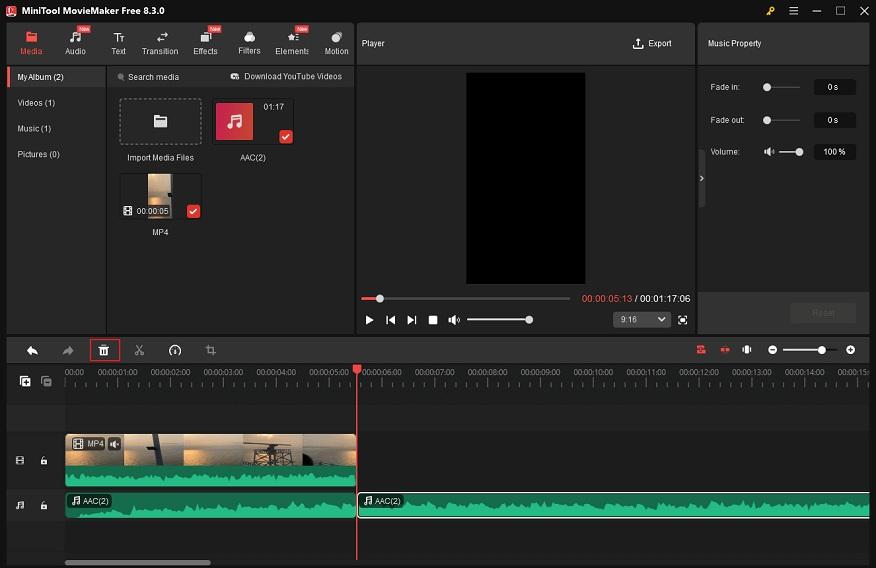 نحوه حذف صدای MP4 به صورت آفلاین 8