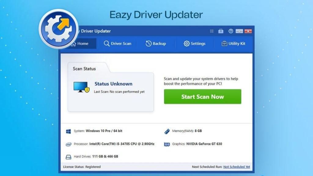 روش کار با برنامه بروز رسانی درایور easy Driver Updater + مزایا و معایب