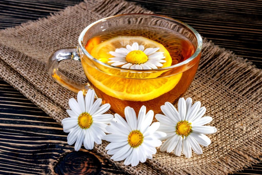 درمان سریع حالت تهوع با چای بابونه