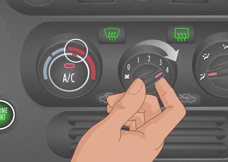 نحوه‌ی استفاده از یخ‌زدای خودرو 4