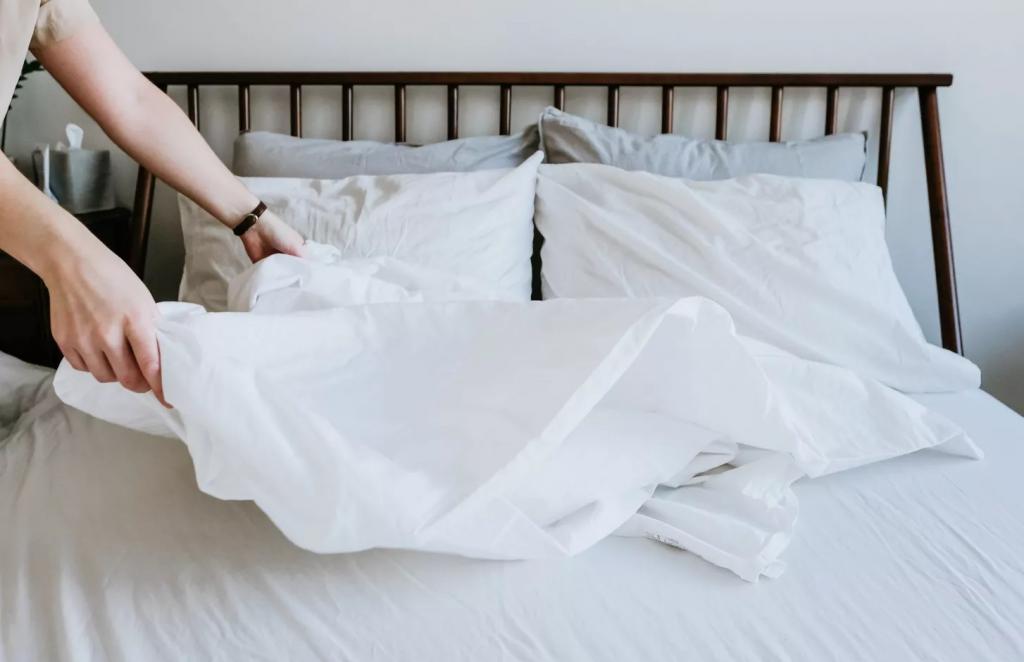 روش تمیز کردن تختخواب بعد از بیماری
