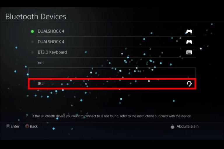 نحوه اتصال هدفون بلوتوثی به PS4  13