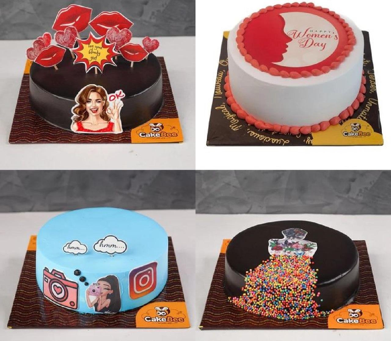 کیک روز زن فانتزی 1