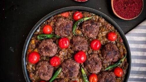 طرز تهیه سورمه کباب گیلانی خوشمزه و محلی با بادمجان کبابی