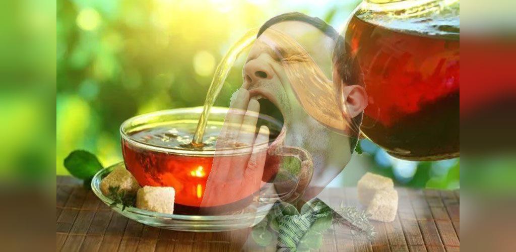بهبود خواب با چای نعنا