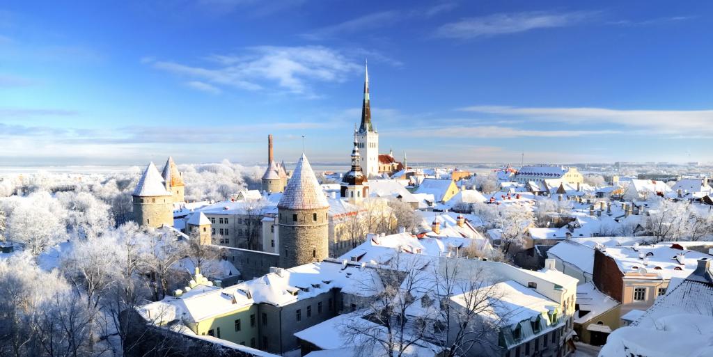 بهترین شهر گردشگری اروپا در زمستان: تالین، استونی