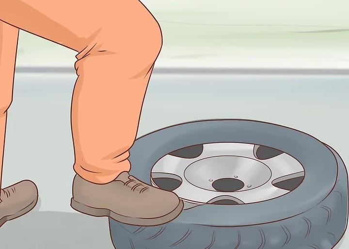 نحوه جدا کردن لاستیک از رینگ 3