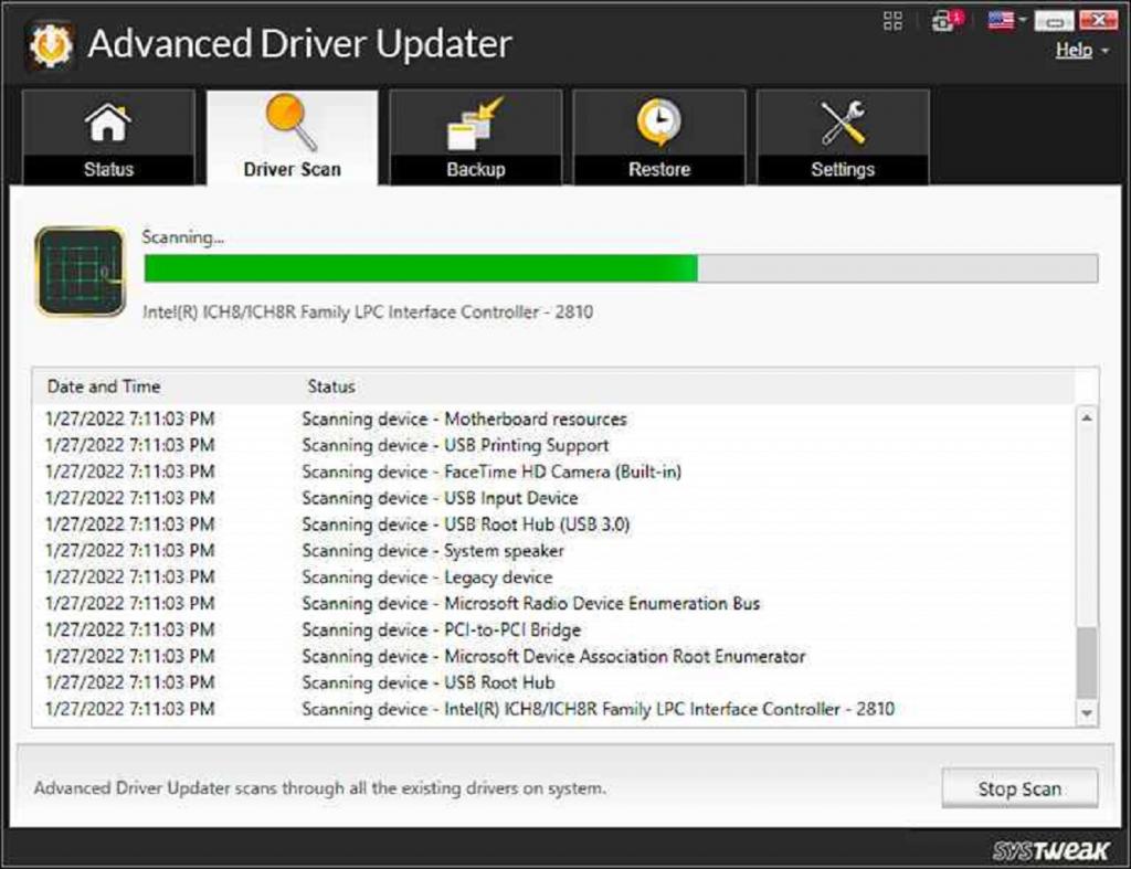 نصب نرم افزار Advanced Driver Updater 