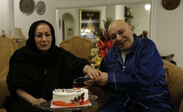 عکس محمد کاسبی و همسرش زهرا اردستانی