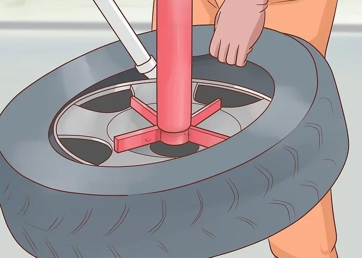 نحوه جدا کردن لاستیک از رینگ 16