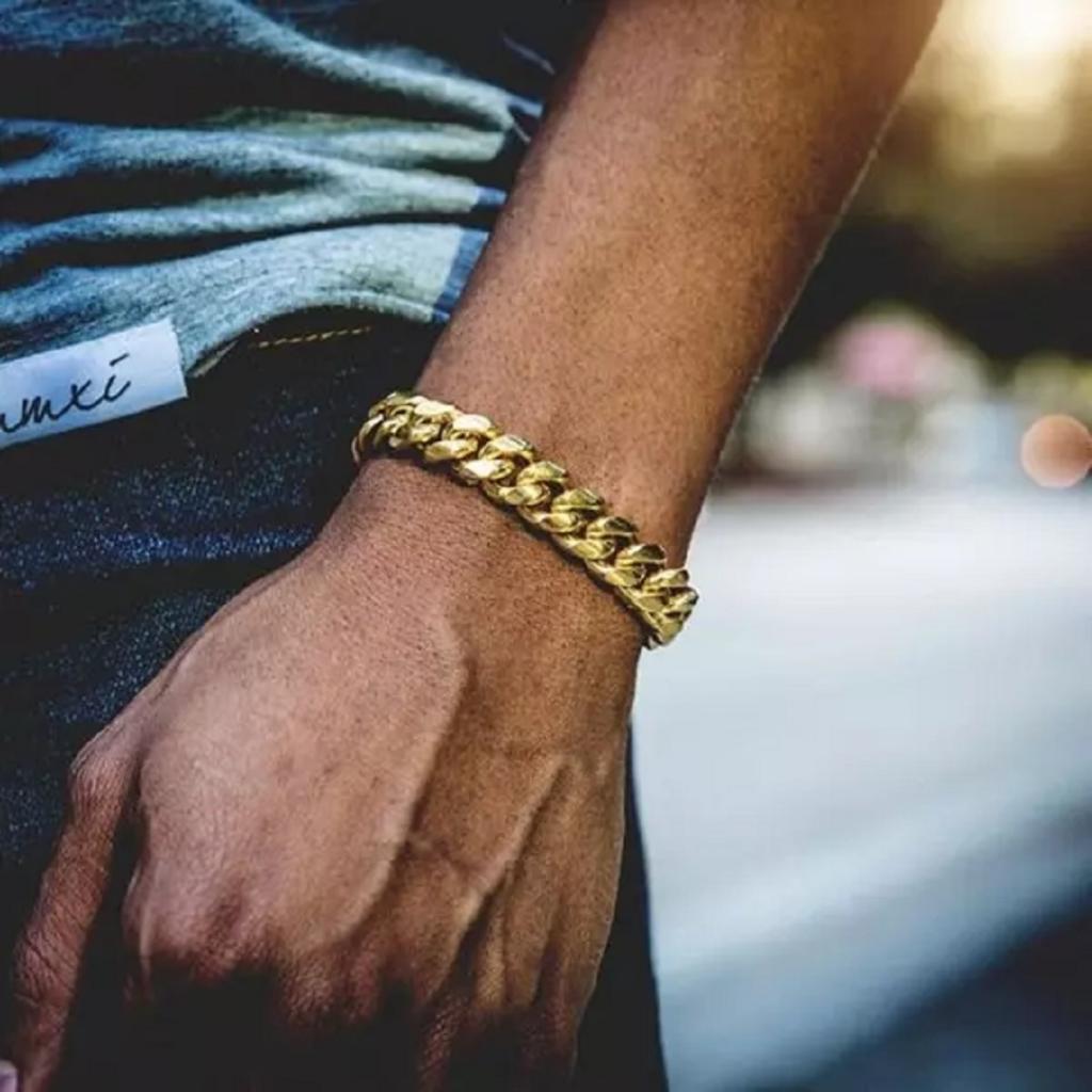  1 مدل دستبند طلا مردانه