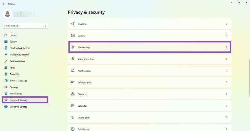 نحوه  رفع مشکل کار نکردن تایپ صوتی در ویندوز 11 2