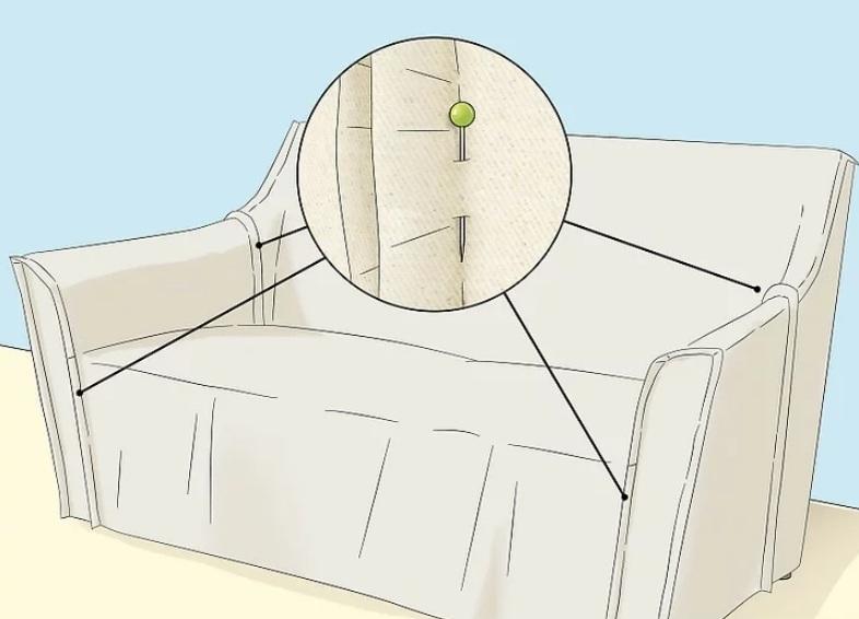 آموزش دوخت روکش مبل 16