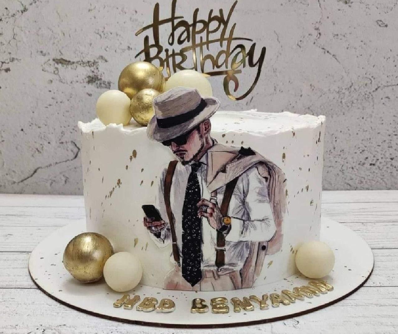 مدل کیک روز مرد لاکچری 7