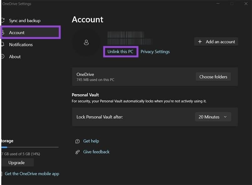 رفع مشکل گیر کردن OneDrive در حالت 