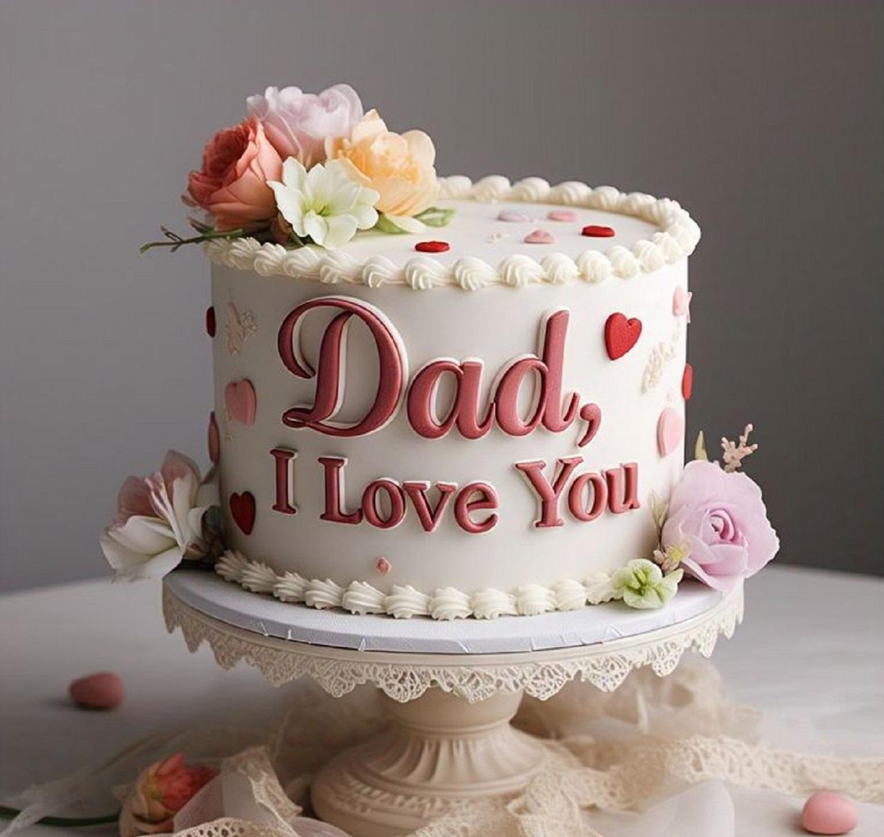 مدل کیک روز پدر ساده و شیک 5