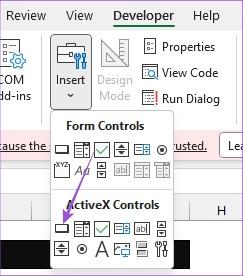 نحوه ساخت دکمه پرینت به PDF در مایکروسافت اکسل 18