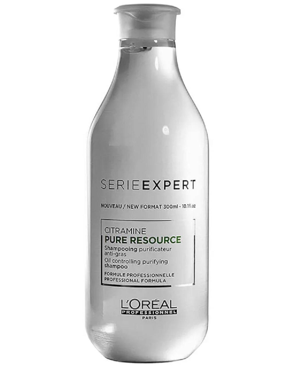 بهترین شامپو ها برای موهای چرب: شامپو L'Oréal Professionnel Serie Expert Pure Resource