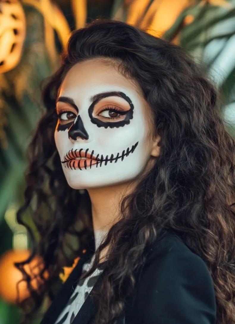 میکاپ هالووین ساده 2