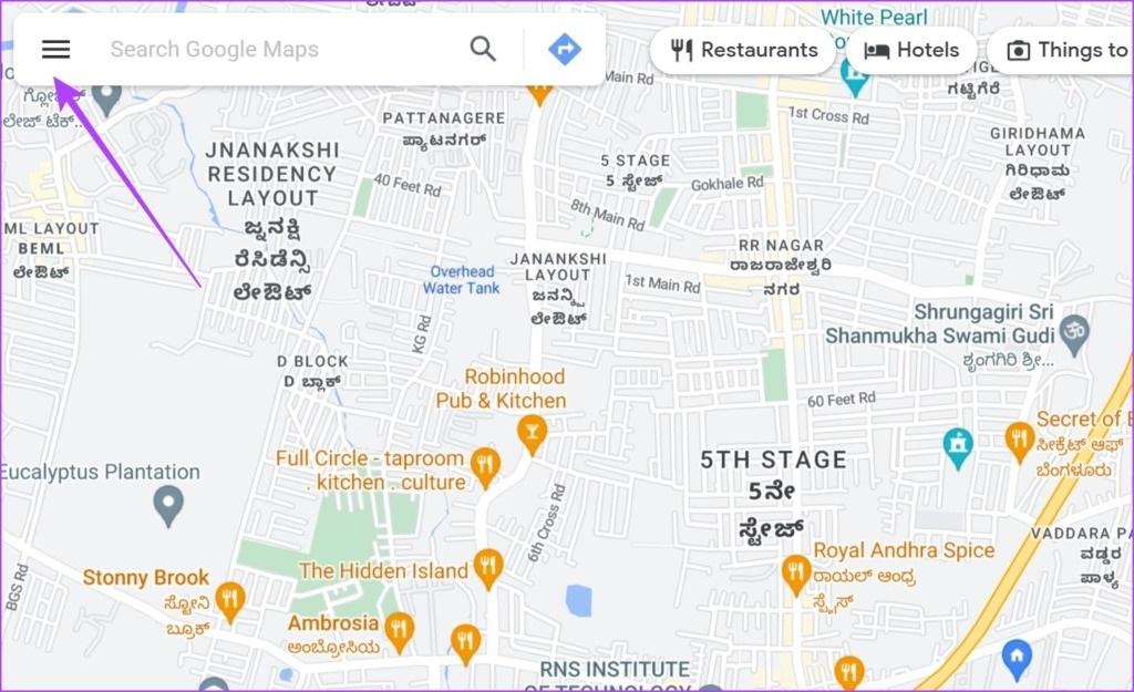 نحوه حذف تاریخچه جستجو و فعالیت Google Maps