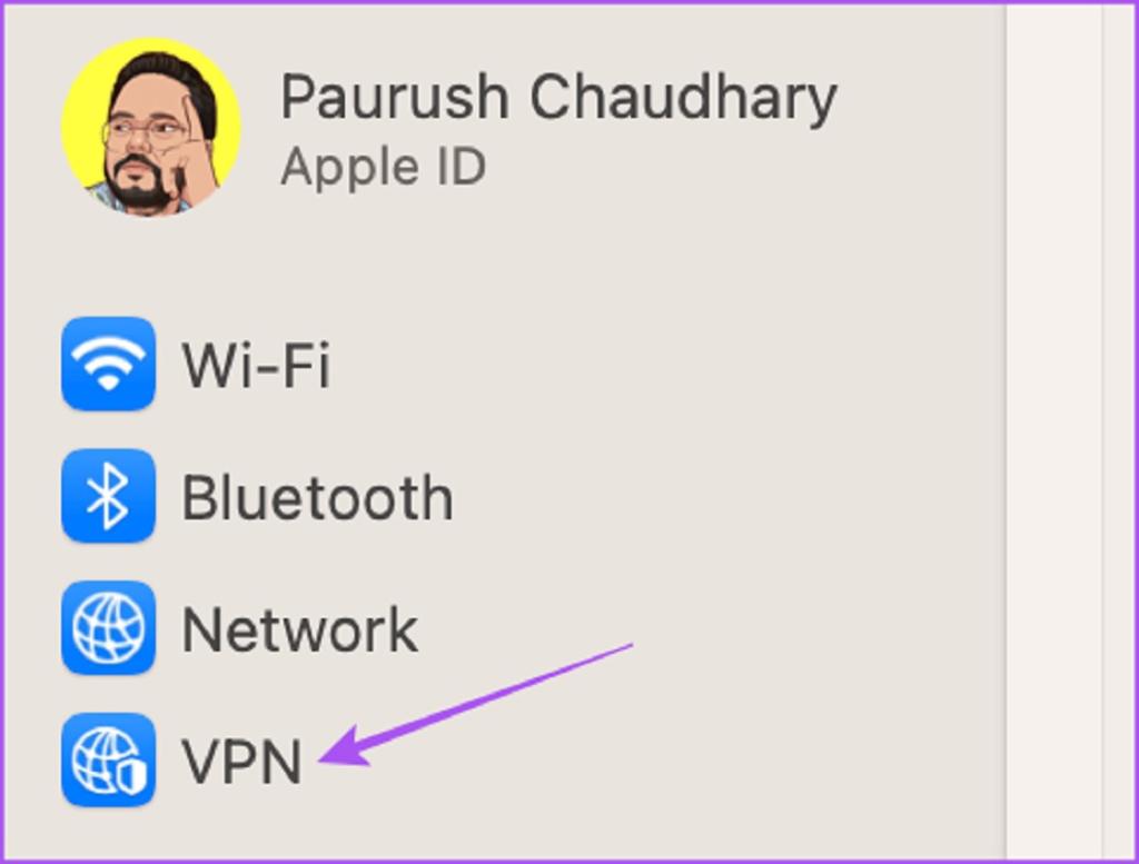 غیر فعال کردن سرویس VPN