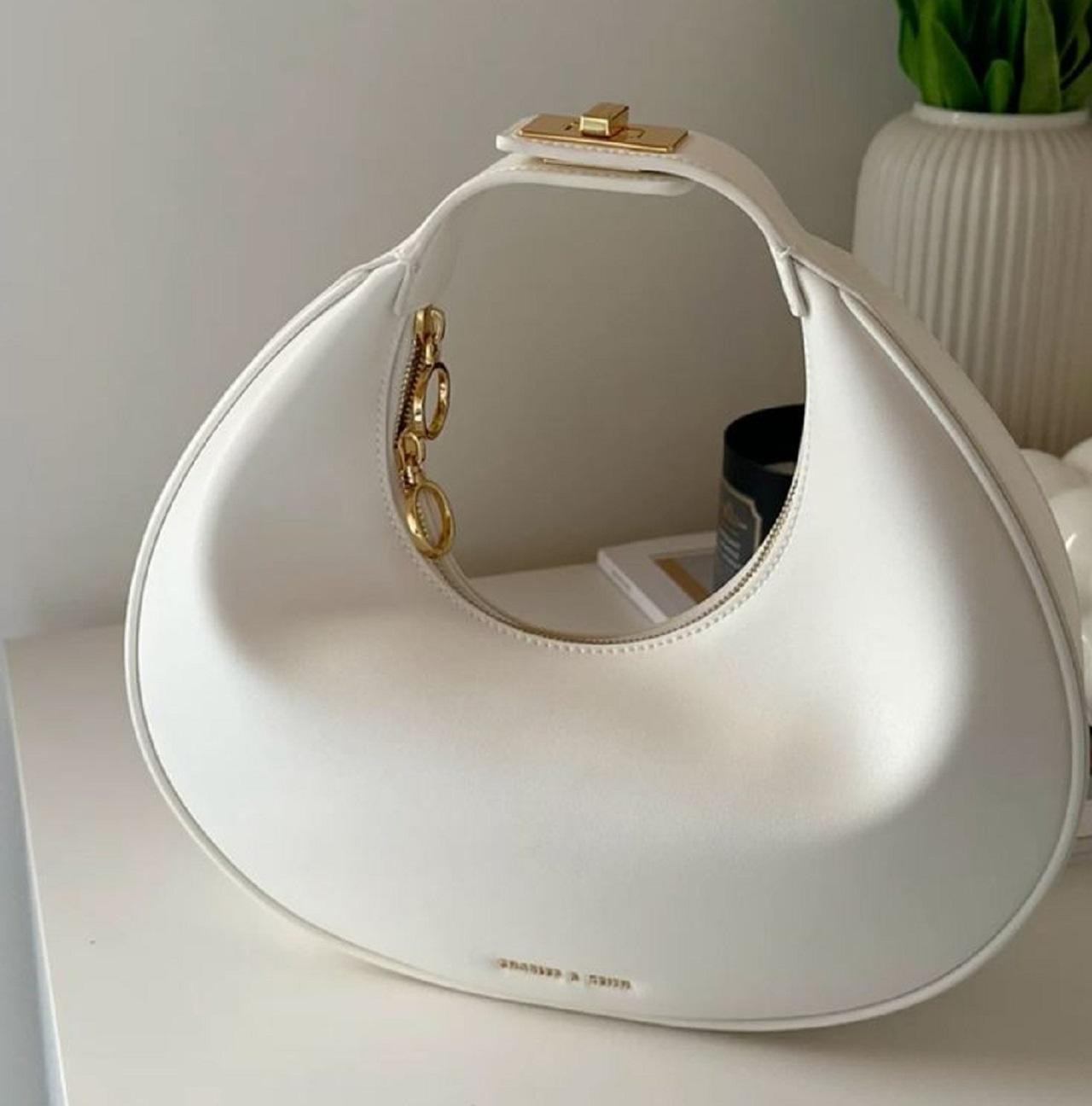 مدل کیف مجلسی زنانه چرم سفید 3