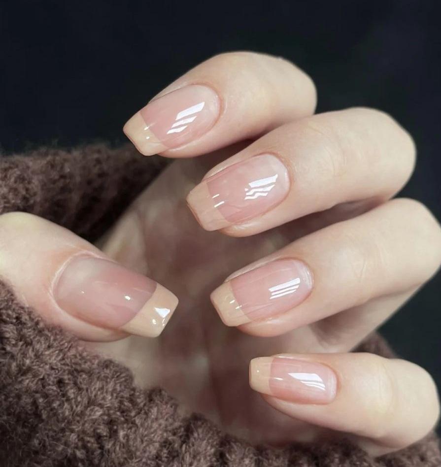 مدل ناخن کروم کلیر 4