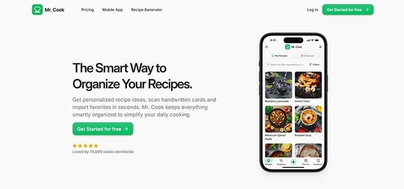  بهترین دستیار هوش مصنوعی آشپزی 2