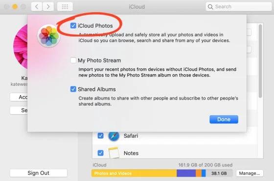 نحوه دانلود و انتقال عکس ها از iCloud از طریق مک