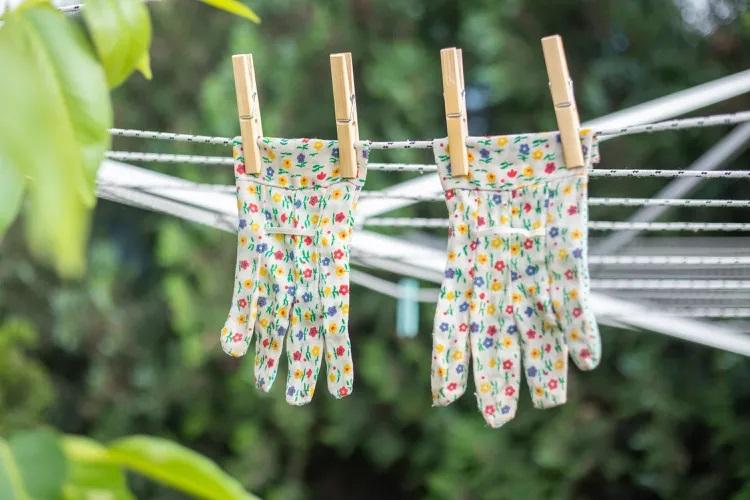 نحوه شستشوی صحیح دستکش های باغبانی
